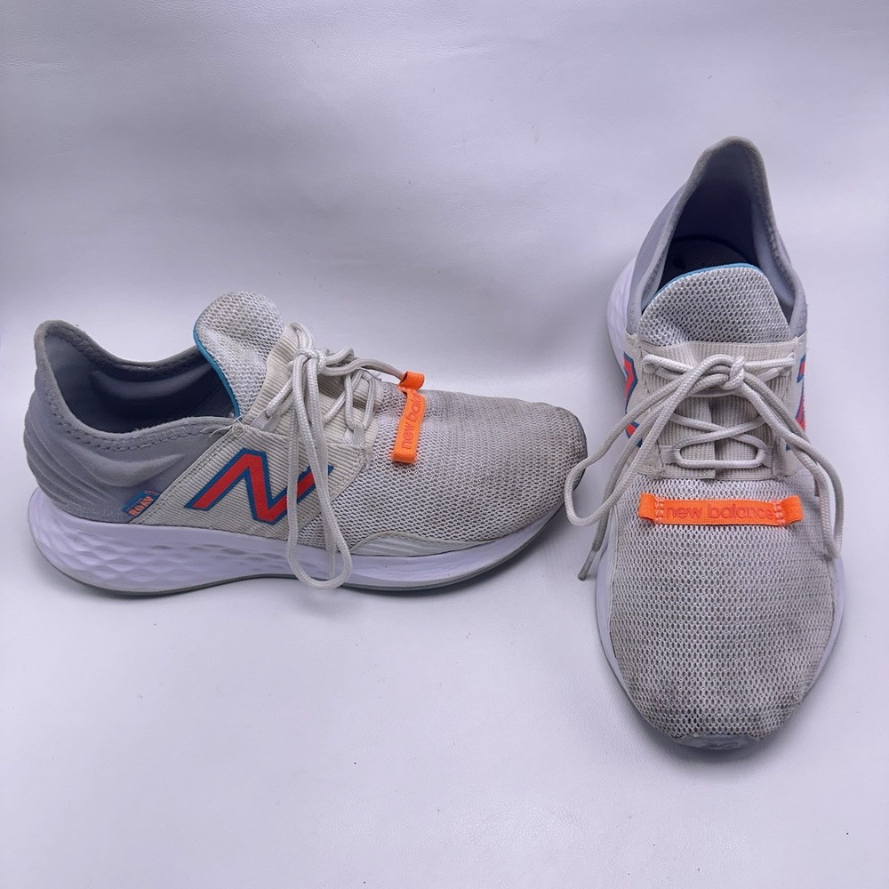 New Balance Fresh Foam Roav Women Size 9 D Wide White Running Shoes WROAVCH